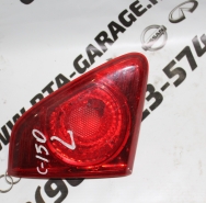 Фонарь задний левый внутренний  COROLLA E150  2006-2009 Б\У