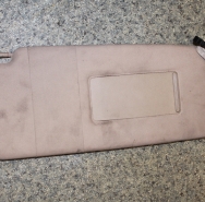 Козырёк солнцезащитный правый зеленый