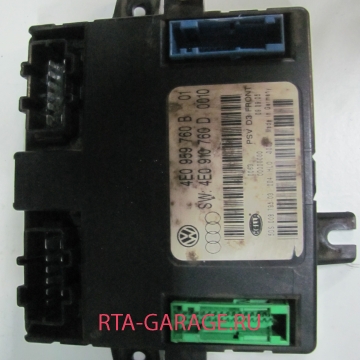AUDI Блок управления передними сидениями AUDI A8 4E б\у 4E0910760D купить, автозапчасти РТА-ГАРАЖ.РУ