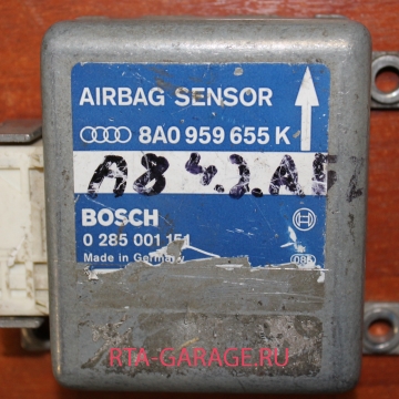 AUDI Блок управления подушками безопасности 8A0959655K купить, автозапчасти РТА-ГАРАЖ.РУ