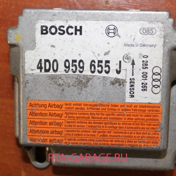 AUDI Блок управления подушками безопасности 4D0959655J купить, автозапчасти РТА-ГАРАЖ.РУ