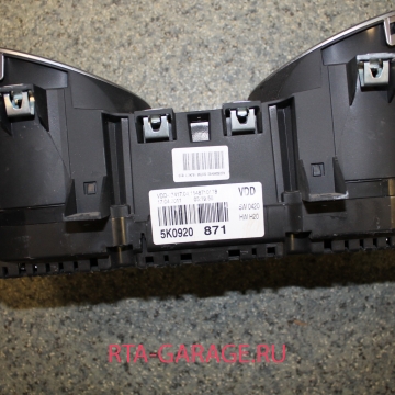 VOLKSWAGEN Щиток приборов GOLF 6 2008-2012 5K0920871 купить, автозапчасти РТА-ГАРАЖ.РУ