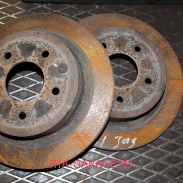 NISSAN Тормозной диск задний Б/У оригинал. T31, JJ10E, T30, ZE0 43206-8H702 купить, автозапчасти РТА-ГАРАЖ.РУ