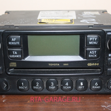 TOYOTA Штатная аудиосистема 08600-00958 купить, автозапчасти РТА-ГАРАЖ.РУ