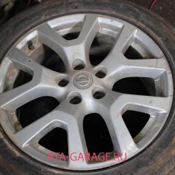NISSAN Комплект литых дисков R18 40300-3UY8A D0300-3UE1A купить, автозапчасти РТА-ГАРАЖ.РУ